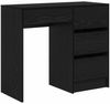 vidaXL Schreibtisch Schwarz Eichen-Optik 90 x 37,5 x 75 cm 869491 Bild 2