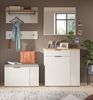 Garderobe Set 5-tlg. Skid in kaschmir und Eiche 175 x 190 cm Bild 5