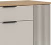 Garderobe Set 5-tlg. Skid in kaschmir und Eiche 175 x 190 cm Bild 3