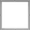vidaXL Pflanzkübel 100 x 100 x 30 cm Edelstahl 860812 Bild 5