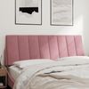 vidaXL Kopfteil-Kissen Rosa 120 cm Samt 374666 Bild 3