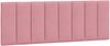 vidaXL Kopfteil-Kissen Rosa 120 cm Samt 374666 Bild 2