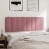 vidaXL Kopfteil-Kissen Rosa 120 cm Samt 374666 Bild 4