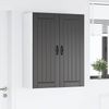 vidaXL Wandschrank LUCCA Schwarz 80 x 31 x 100 cm Holzwerkstoff 885146 Bild 4