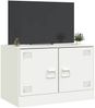 vidaXL TV-Schrank Weiß 67x39x44 cm Stahl 841641 Bild 5