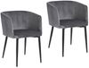 Stuhl Destin Grau 2er Set Bild 2