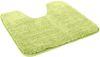 KiNZLER Badematte Chaozhou, Höhe 20 mm, rutschhemmend beschichtet, fußbodenheizungsgeeignet, Polyester, WC-Vorleger mit Ausschnitt, Badteppich, Uni Farben, weich, als rechteckig, rund & Set erhältlich Bild 2