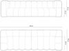 Micadoni Modulares Sofa Lupine 4-Sitzer Chenille Eden Dunkelgrau Bild 5