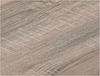 Design Beistelltisch GRIGIO 60cm hellgrau Eichen-Optikschwarzes Metallgestell Bild 5