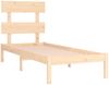 vidaXL Massivholzbett 90x190 cm 3FT6 Single [3104638] Bild 4