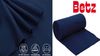 Wohndecke Luxus Fleecedecke Kuscheldecke Größe 130x170 cm Farbe dunkelblau, Betz, 180 g/m² Bild 4