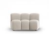 Micadoni Modul Armlos Lupine 1-Sitzer Large Samtstoff Salvador Beige Bild 2