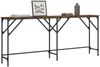 Konsolentisch, Beistelltisch, Konsole Räuchereiche 180x29x75 cm Holzwerkstoff Bild 2