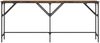 Konsolentisch, Beistelltisch, Konsole Räuchereiche 180x29x75 cm Holzwerkstoff Bild 4