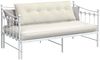 vidaXL Rückenkissen Creme 140 x 50 cm Cordstoff 42014856 Bild 3