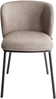 Esszimmerstuhl 2er Set MINA Stoff Taupe Bild 5