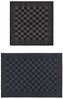 vidaXL 10-tlg. Handtuch-Set Schwarz und Grau Baumwolle 136285 Bild 2