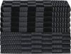 vidaXL 10-tlg. Handtuch-Set Schwarz und Grau Baumwolle 136285 Bild 3