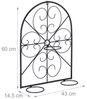 Relaxdays Blumentopfhalter in Schwarz Bild 4