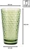 Ritzenhoff & Breker Favo Longdrinkglas 400 ml oliv 12er Set Bild 3