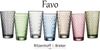 Ritzenhoff & Breker Favo Longdrinkglas 400 ml oliv 12er Set Bild 4