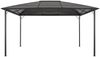 vidaXL Gartenpavillon mit Dach Aluminium 4×3×2,6 m Schwarz 44643 Bild 2