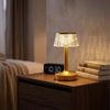 2x LED Tischleuchte, Messing, Kristall-Effekt, Touch, Dimmer Bild 5