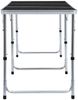 vidaXL Klappbarer Campingtisch Grau Aluminium 180 x 60 cm 48175 Bild 4