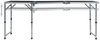 vidaXL Klappbarer Campingtisch Grau Aluminium 180 x 60 cm 48175 Bild 2