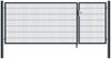 HOME DELUXE Doppelflügel Gartentor ADITUS - 200 x 350 cm Anthrazit Bild 5
