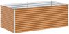 vidaXL Hochbeet Hellbraun 195 x 100 x 68 cm Verzinkter Stahl 42017367 Bild 2