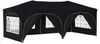 vidaXL Pop-up Partyzelt 575 x 288 x 245 cm Anthrazit Oxford-Stoff 42019902 Bild 2
