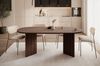 Selsey 'Ovo' Esstisch oval, Holzoptik Nussbaum Wisconsin, ca. 75 x 90 x 203,6 cm Bild 4
