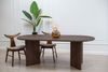 Selsey 'Ovo' Esstisch oval, Holzoptik Nussbaum Wisconsin, ca. 75 x 90 x 203,6 cm Bild 3