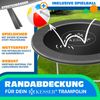 KESSER - Trampolin Randabdeckung 30cm breit 100% UV-beständig reißfest Federabdeckung Anthrazit Ø 244 cm Bild 2