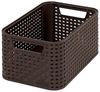 Curver 03614-210-00 Aufbewahrungsbox Style S, 7 L, Dunkelbraun Bild 1