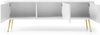 AX LIVING Kommode für TV Salvia 168cm Modern Funktional, Weiß Bild 3