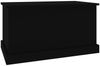 vidaXL Truhe Schwarz 70x40x38 cm Holzwerkstoff 816505 Bild 4