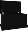 vidaXL Truhe Schwarz 70x40x38 cm Holzwerkstoff 816505 Bild 2