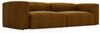 GRAINGOLD Sofa Landi, Couch mit Wellenfeder, mit Armlehnen, Cord-Stoff, Braun Bild 2