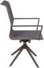 Gartenstuhl EMMA 2er Set - Kunststoff Anthrazit 95x54x63cm | Drehstuhl Essstuhl Terrassenstuhl Bild 2