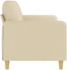 vidaXL 3-Sitzer-Sofa Creme 180 cm Stoff 359488 Bild 4