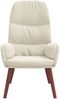 vidaXL Relaxsessel Cremeweiß Samt 4102619 Bild 3