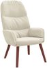 vidaXL Relaxsessel Cremeweiß Samt 4102619 Bild 2