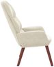 vidaXL Relaxsessel Cremeweiß Samt 4102619 Bild 4