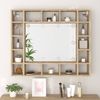 vidaXL Spiegelschrank mit LED Sonoma-Eiche 91x15x76,5 cm 808867 Bild 5