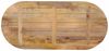 vidaXL Tischplatte 90x40x3,8 cm Oval Massivholz Mango 370133 Bild 5
