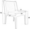 Polsterstuhl Stuhl 2er Set MAXIM Massivholz Buche Bild 5