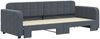 vidaXL Tagesbett Ausziehbar Dunkelgrau 80x200 cm Samt 3196923 Bild 3