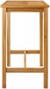 vidaXL Bartisch Natur 110 x 60 x 105 cm Massiv-Teak 42030007 Bild 4